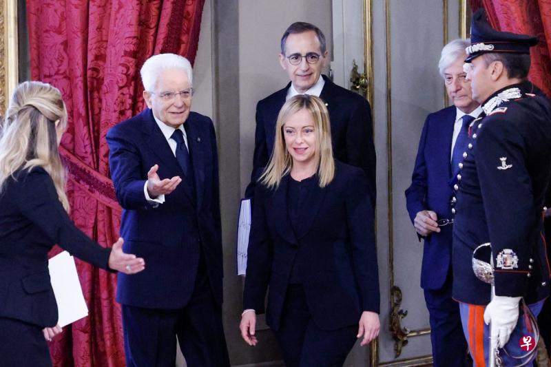 极右翼兄弟党领导人梅洛尼 就任意大利首位女总理